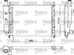 Valeo 731304 - Chladič vody -