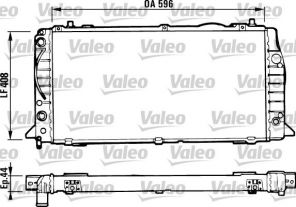 Valeo 731428 - Chladič vody -