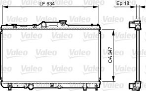 Valeo 731441 - Chladič vody -
