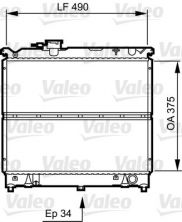 Valeo 731463 - Chladič vody -