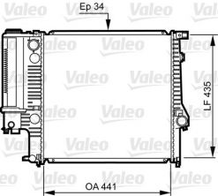 Valeo 731512 - Chladič vody -
