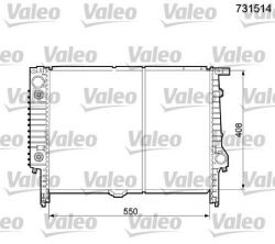 Valeo 731514 - Chladič vody -
