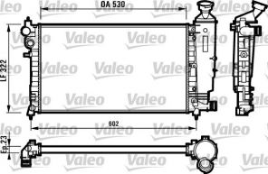 Valeo 731526 - Chladič vody -