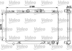 Valeo 731569 - Chladič vody -