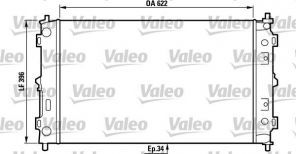 Valeo 731579 - Chladič vody -