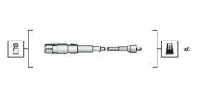 Magneti Marelli 941318111149 - Zapaľovací kábel -