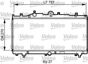 Valeo 731979 - Chladič vody -