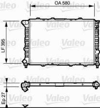 Valeo 732013 - Chladič vody -