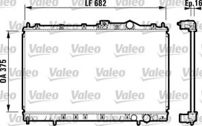Valeo 732327 - Chladič vody -
