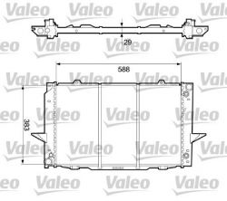 Valeo 732365 - Chladič vody -