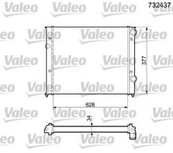 Valeo 732437 - Chladič vody -