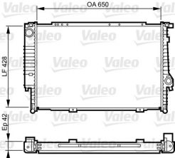 Valeo 732593 - Chladič vody -
