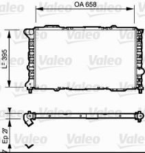 Valeo 732696 - Chladič vody -