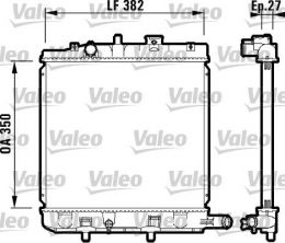 Valeo 732726 - Chladič vody -