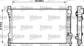 Valeo 732742 - Chladič vody -