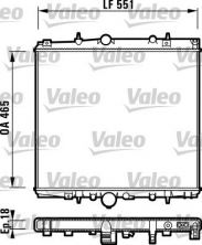Valeo 732830 - Chladič vody -