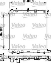 Valeo 732831 - Chladič vody -