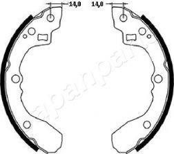 Japanparts GF-398AF - Brzdové čeľuste -