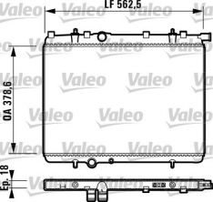 Valeo 732904 - Chladič vody -