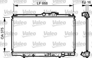 Valeo 734114 - Chladič vody -