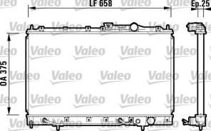 Valeo 734127 - Chladič vody -