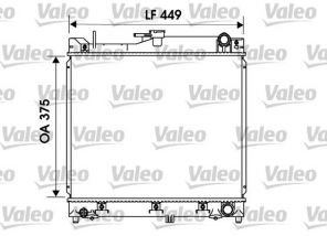 Valeo 734170 - Chladič vody -