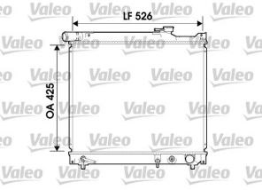Valeo 734214 - Chladič vody -