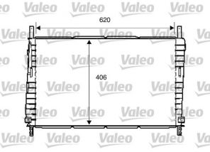 Valeo 734286 - Chladič vody -