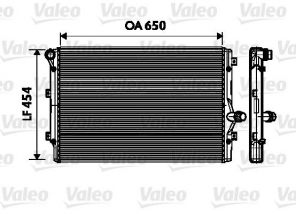Valeo 734333 - Chladič vody -
