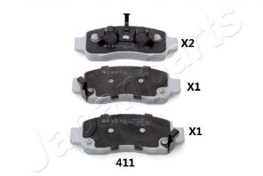 Japanparts PA-411AF - Brzdové platničky