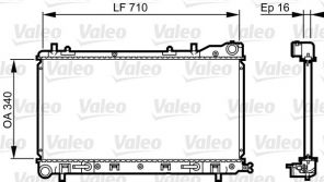 Valeo 734405 - Chladič vody -