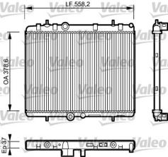 Valeo 734463 - Chladič vody -