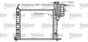 Valeo 734668 - Chladič vody -