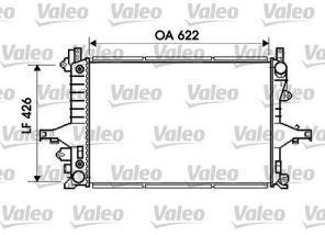 Valeo 734720 - Chladič vody -