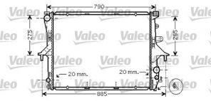 Valeo 734739 - Chladič vody -