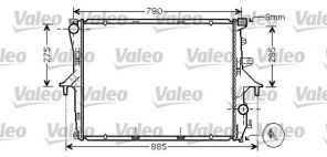 Valeo 734741 - Chladič vody -