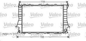 Valeo 734751 - Chladič vody -