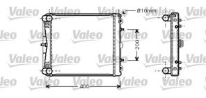 Valeo 734827 - Chladič vody -