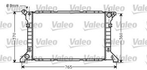 Valeo 734862 - Chladič vody -