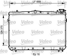 Valeo 734950 - Chladič vody -
