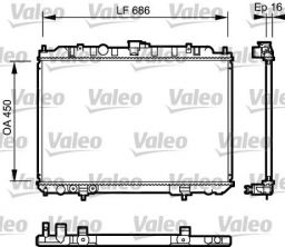Valeo 735064 - Chladič vody -