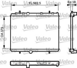 Valeo 735091 - Chladič vody -