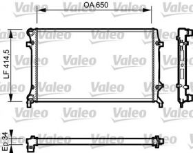 Valeo 735121 - Chladič vody -