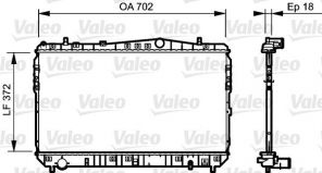 Valeo 735159 - Chladič vody -