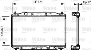 Valeo 735242 - Chladič vody -