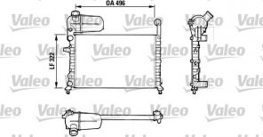 Valeo 811070 - Chladič vody -