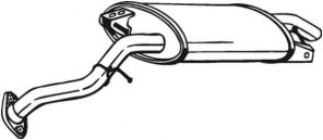 Bosal 228-081 - Zadný tlmič -
