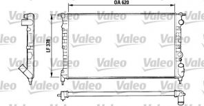 Valeo 816552 - Chladič vody -