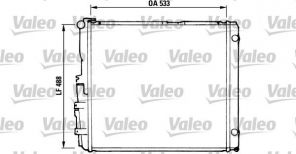 Valeo 819377 - Chladič vody -