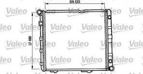 Valeo 819387 - Chladič vody -